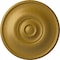 Ekena Millwork Jefferson Ceiling Medallion (Fits Canopies up to 2 7/8"), 11 3/4"OD x 3/8"P, Pharaohs Gold CM12JEPGS - alternate 1